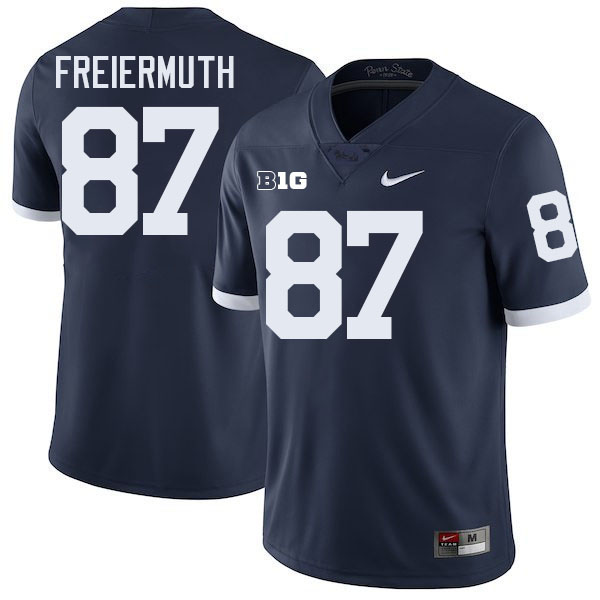 Pat Freiermuth Penn State Jersey,PSU Nittany Lions #87 Pat Freiermuth Football Uniforms-Retro